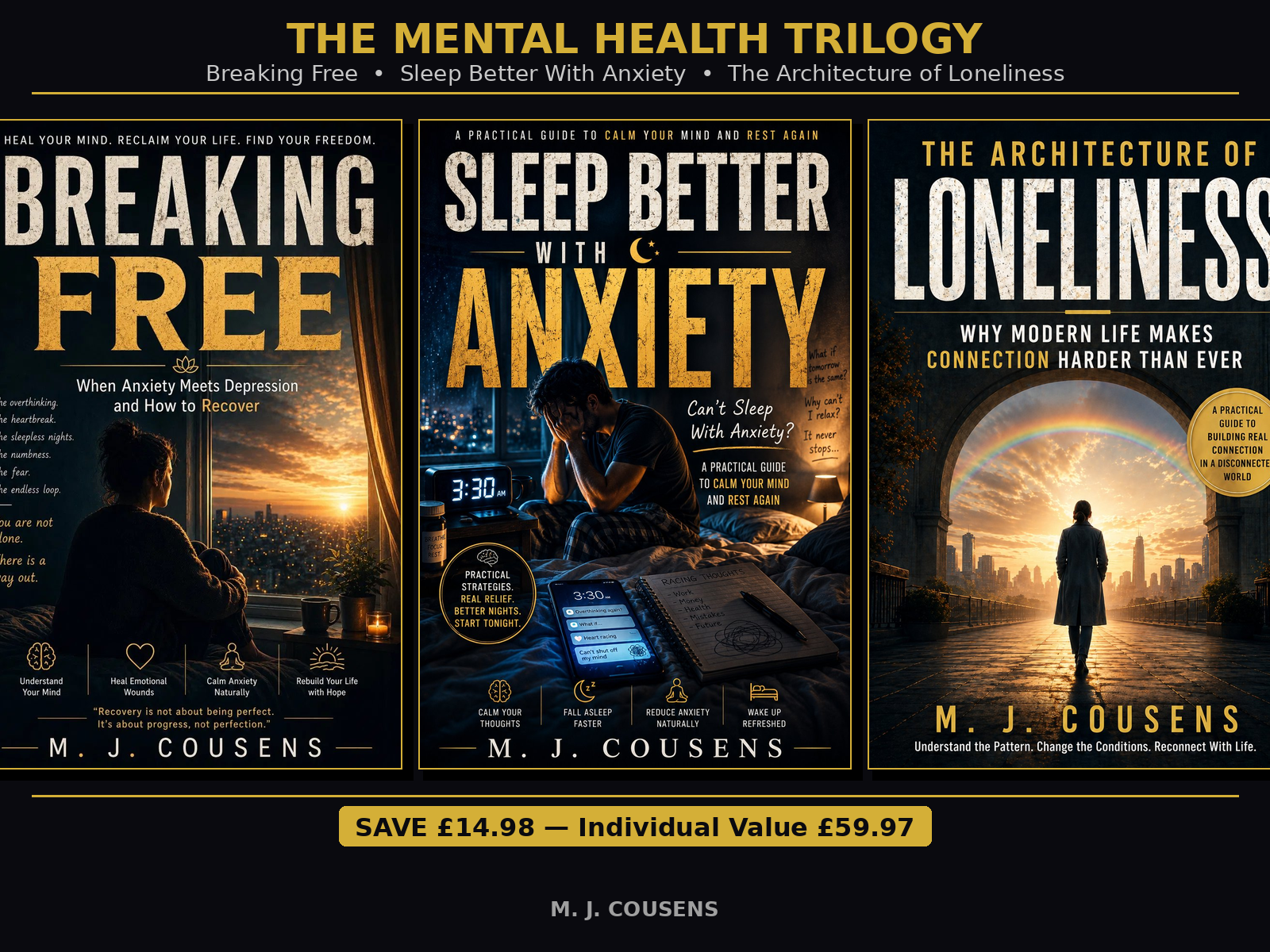 The Mental Health Trilogy — 3 Book Bundle